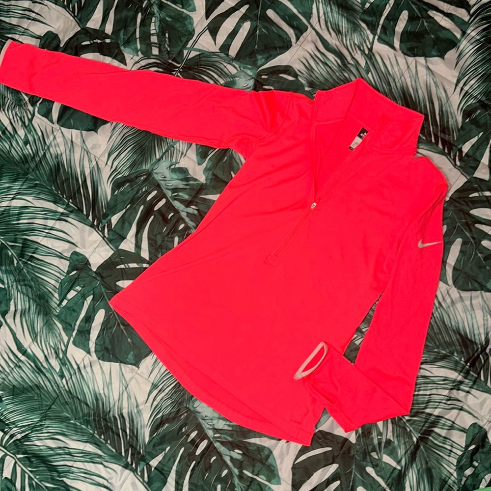Nike Dri-Fit fleece lined 3/4 Zip Pullover